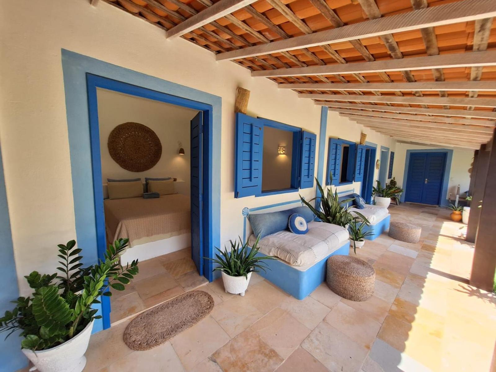 Bed and Breakfast Casa Azul do Piauí Luís Correia Habitación foto